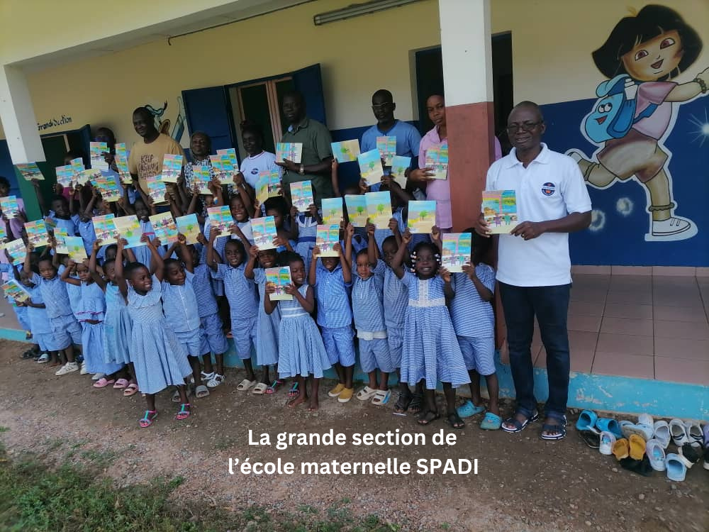 La grande section de l’école maternelle SP