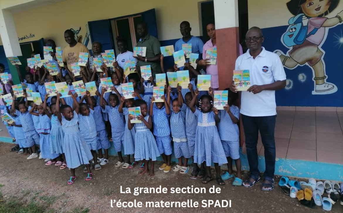 La grande section de l’école maternelle SP