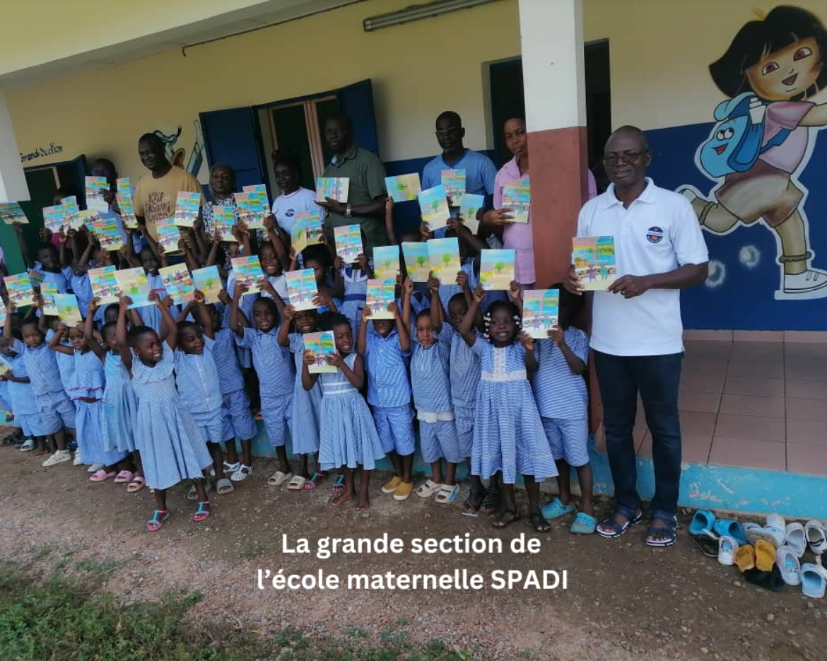 La grande section de l’école maternelle SP