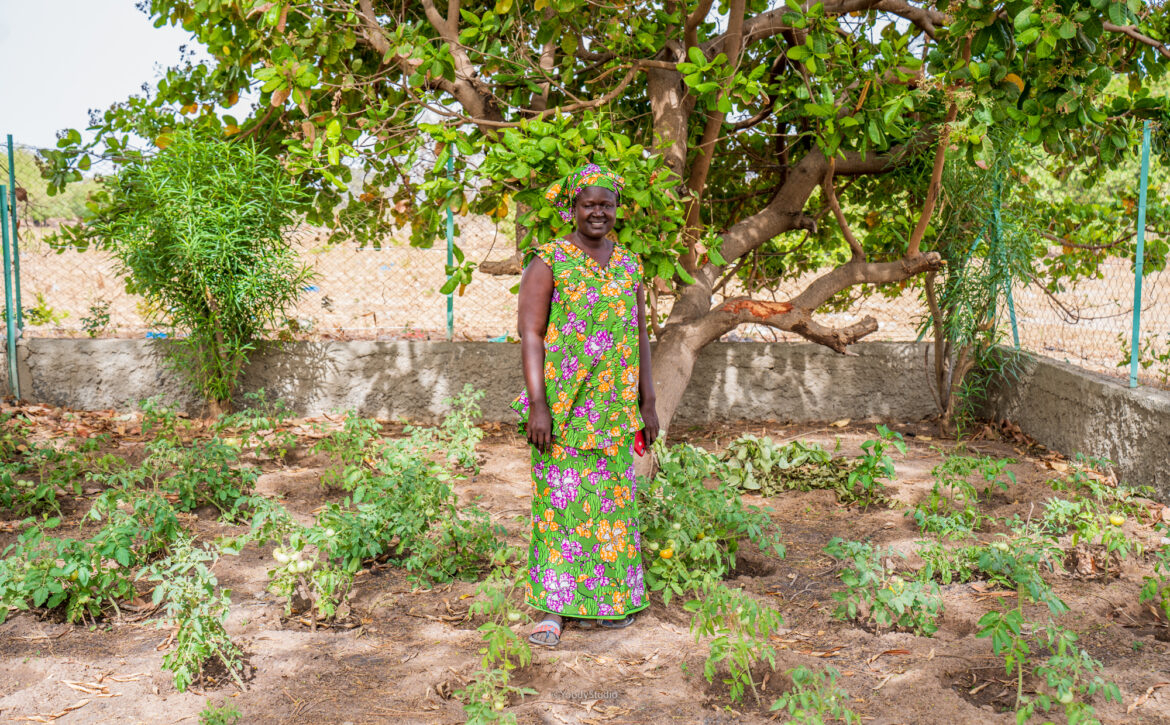 Aissatou Diouf-jardin potager-diagane barka-mars-2023